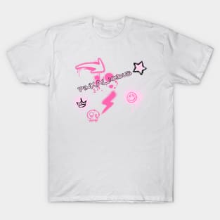 Pinkalicious in graffiti T-Shirt